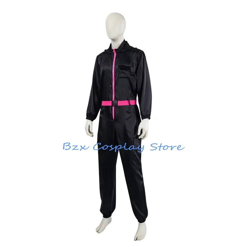 

A2025 New Black Calamari Cosplay Games Jumpsuit Party Tracksuit Outfits Props Role Play Classic Costume Performa ★ HAxiba.