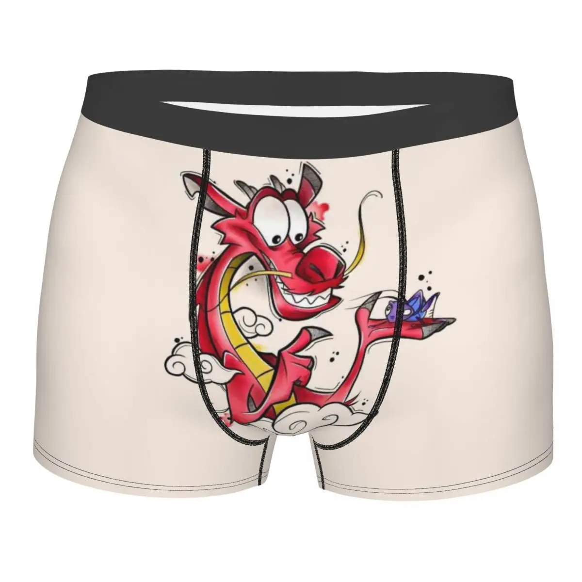 

Новинка на заказ, обои Mushu, боксеры, шорты, мужские трусы, эластичные трусы, нижнее белье