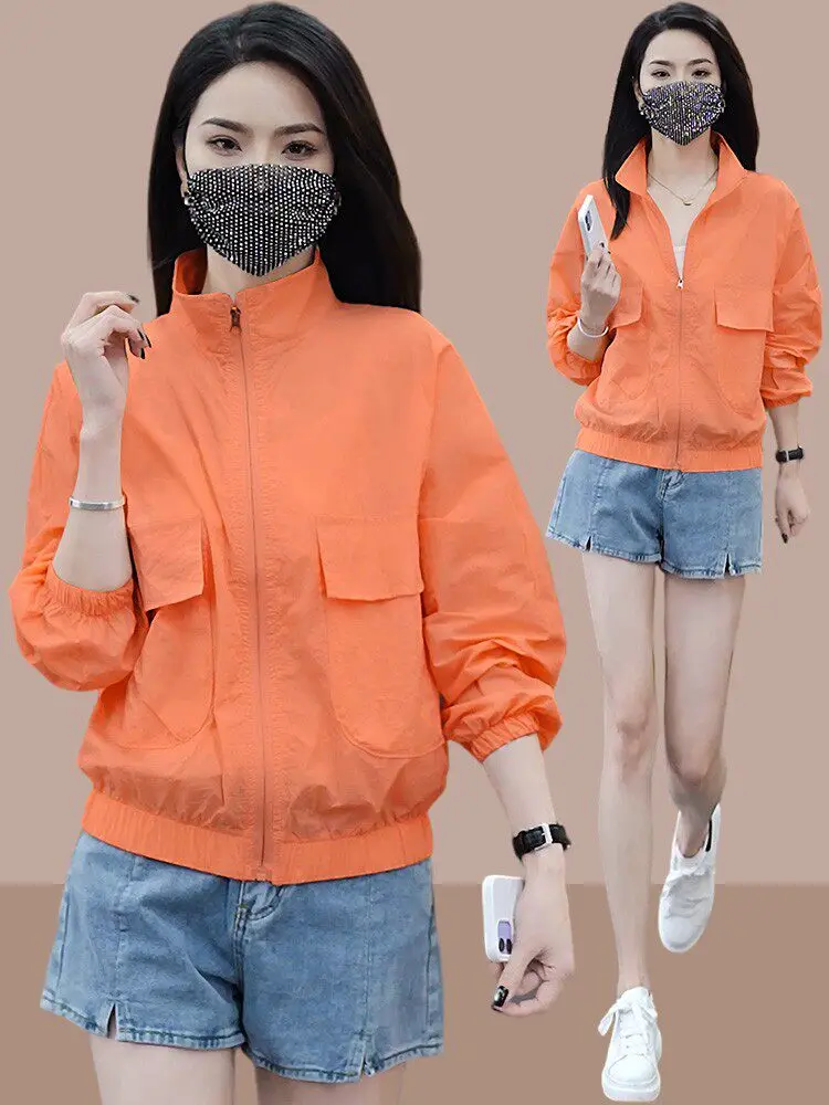 

Women's ort Lightweight Loose Fit Sun Protection Ice Silk Breathable Outerwear Summer 2026 Faion Casual Sle Long Sve