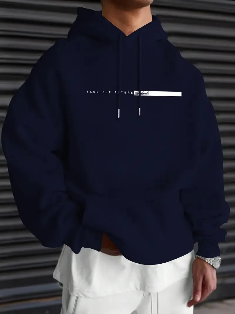 The new 3D printed fashionable versatile comfortable and casual outdoor street style men's sportswear for the autumn of 2025