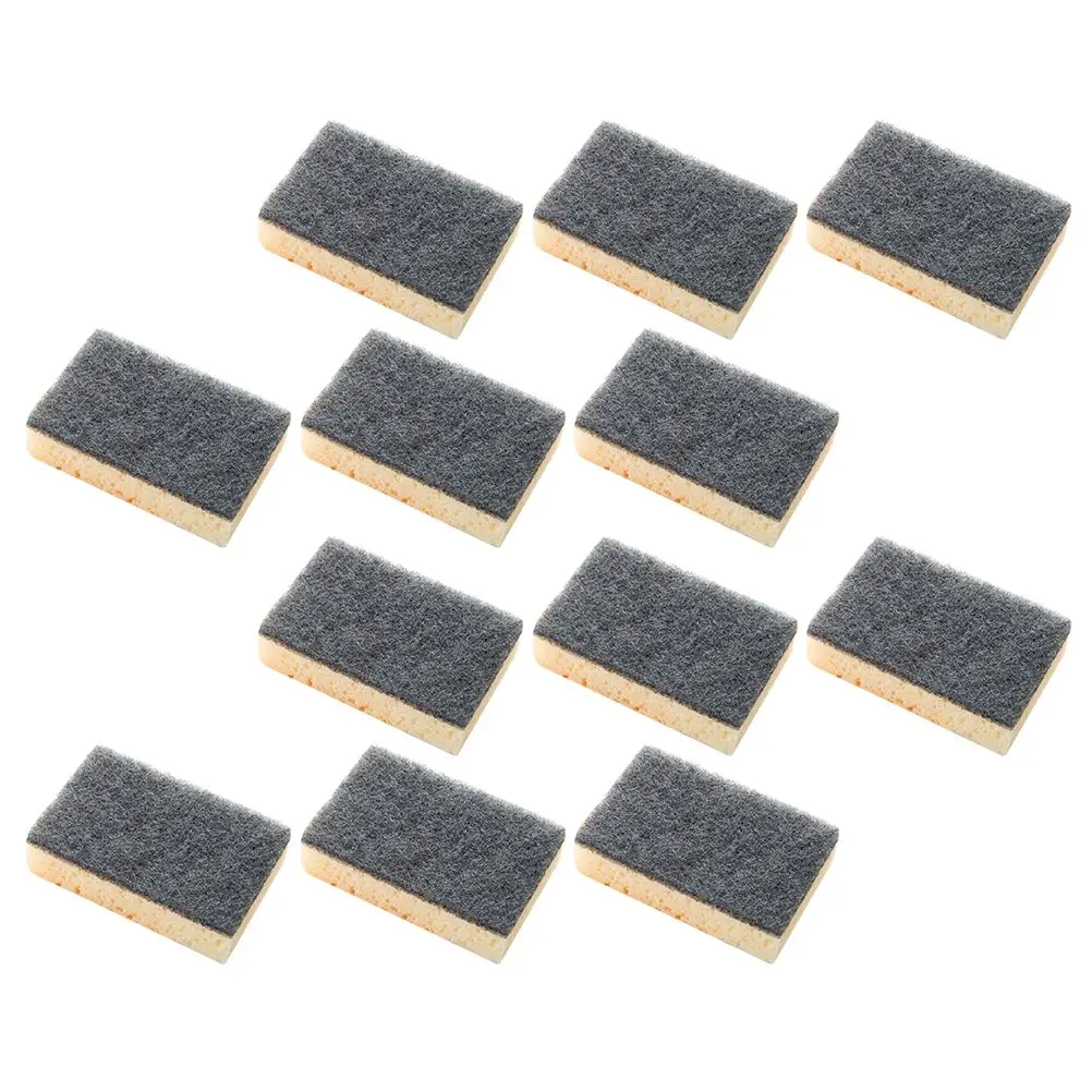 

24 Pcs Heavy Duty Cleaning Sponge Dish Scrubber Wiping Sponge Tableware Cleaning Sponge Cellulose Scrub Sponge Scouring Pad