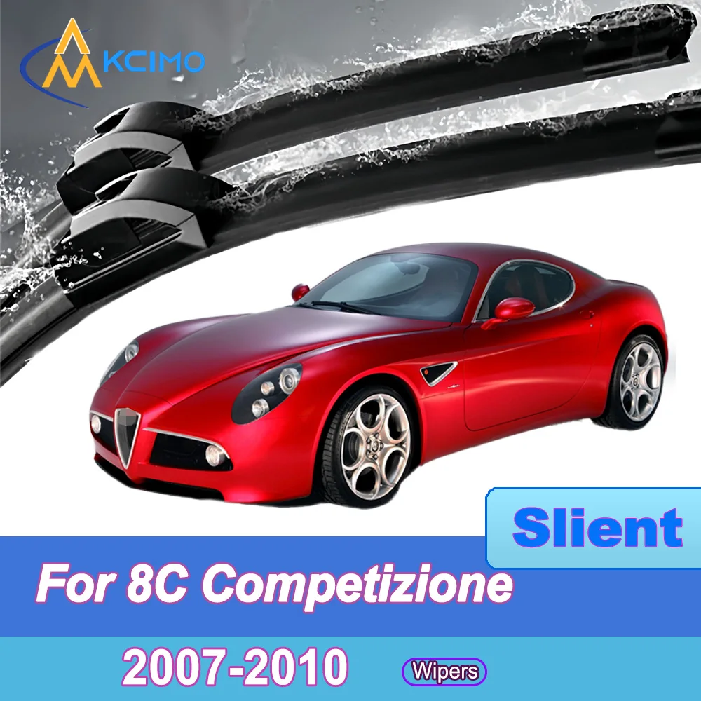 

Quiet Beam Wiper Blades 2pcs Windscreen Window Car Accessories For Alfa Romeo 8C Competizione 2007-2010