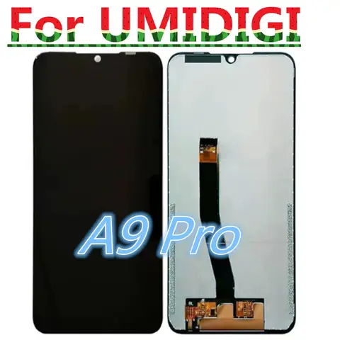 Android 10 / 11 For UMIDIGI A9 Pro LCD Display + Touch Screen Replacement 100% Tested For UMIDIGI A9Pro Phone LCD Screen