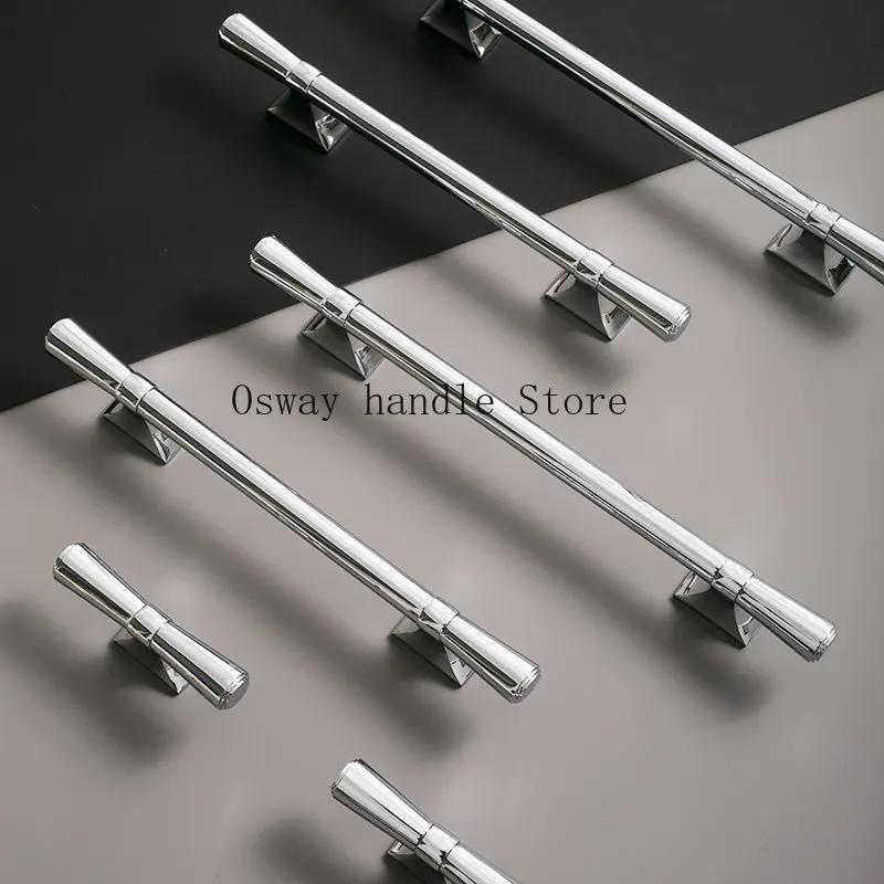 

МЕБЕЛЬНОЕ покрытие, высококачественный серебристый Твердый латунный шкаф с простой ручкой, гардеробная, длинная ручка