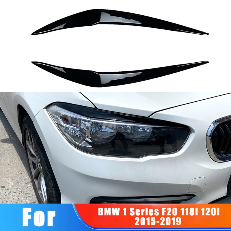

Для BMW 1 серии F20 118i 120i 2015-2019 передняя фара автомобиля, внешняя наклейка для бровей, украшение, модификация, аксессуары