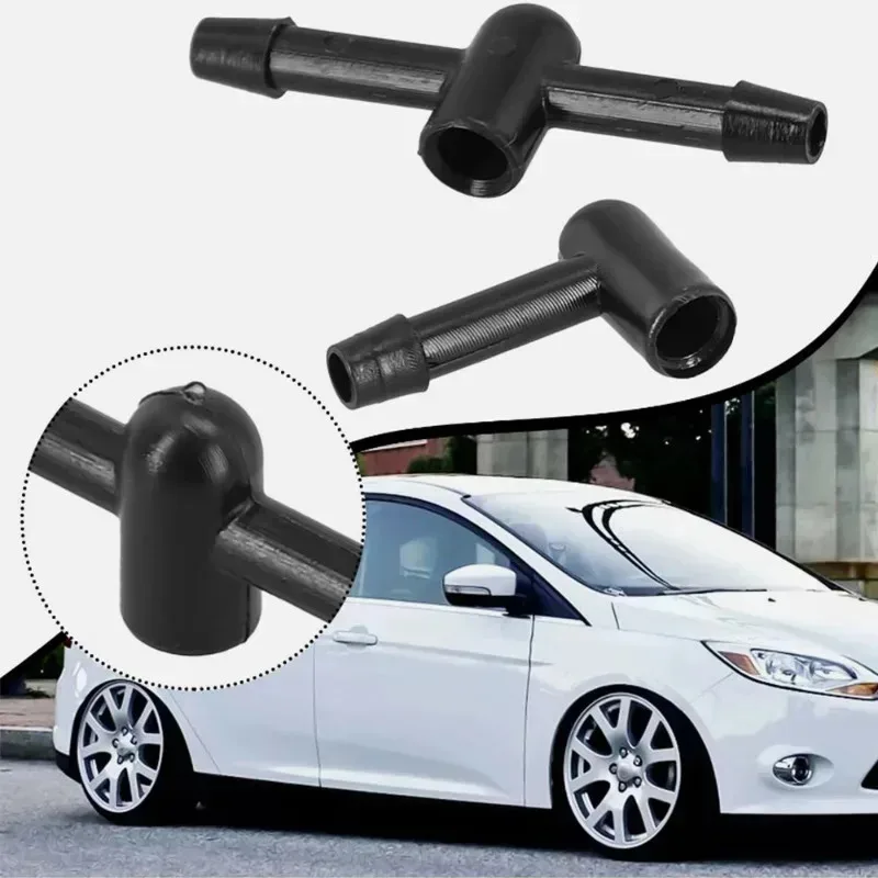 2pcs Car Windshield Water Jet Nozzle Hose Connector Kit Car Wiper Accessories for Ford Foucs Mondeo C-max Fiesta 6680333 1300699