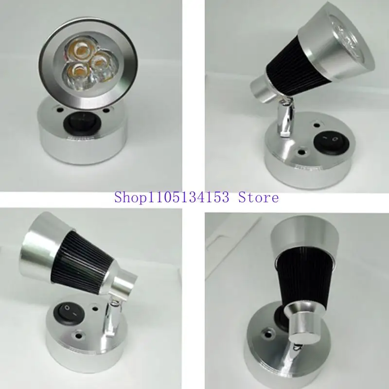 

kl23 3W DC12V LED Reading Light for Boats Campers Cabin Bedside Fixtures