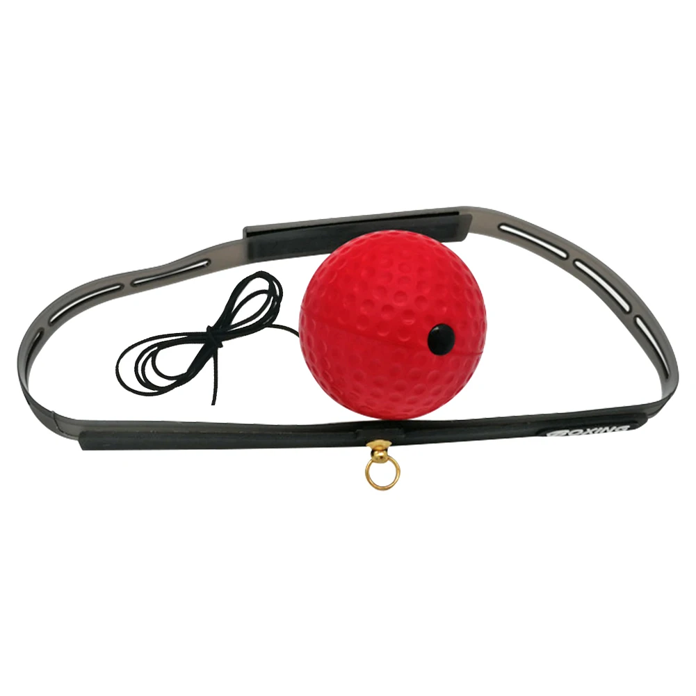Boxen Reflex Speed Punch Ball Boxen Gummibälle für Beweglichkeit Reaktion Training mit Schweißband Fitness Ausrüstungen Zubehör – Detail 17