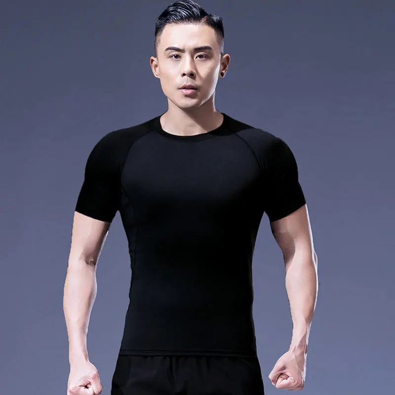 2026 NEW Men's Compression Top Breathable Moisture Wicking T‑Shirt Outdoor Running Racing Workout Sportswear
