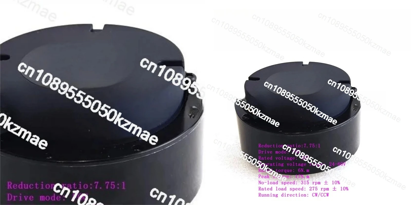 17Nm Quasi-Direct Drive Drive Integrated Joint Motor Module | Dual Encoder Version, 7.75:1 Reduction Ratio
