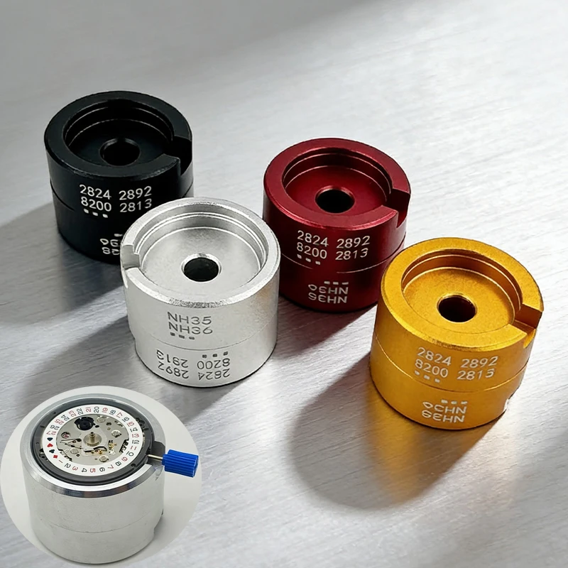NH35 NH36 Watch Movement Holder Bracket Fits NH34 NH38 4R35 4R36 8215 2824 2836 Movement SKX007 Mod Base Repair Assembly Tools