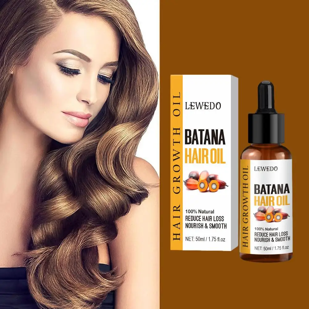 Natürliches Batana-Öl für gesundes Haar. Behandlungsöl verbessert das Haar für Männer und Frauen. Verbessert die Anti-Haarausfall-Haarspülung