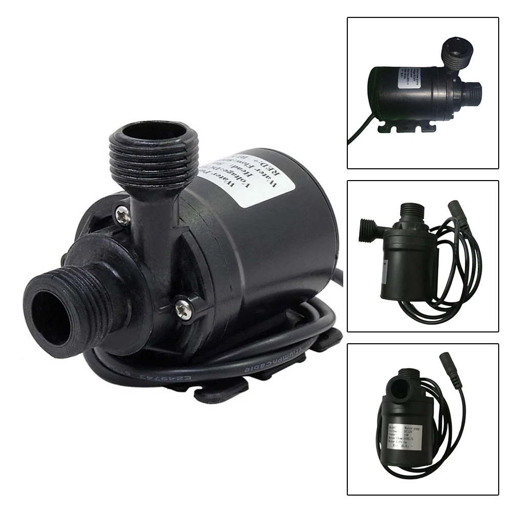 

DC 12V 24V Hot Water Circulation Brushless Submersible Pump For Fish Tank Pond Low Noise Hot Water Circulation Pumps Pet Tools