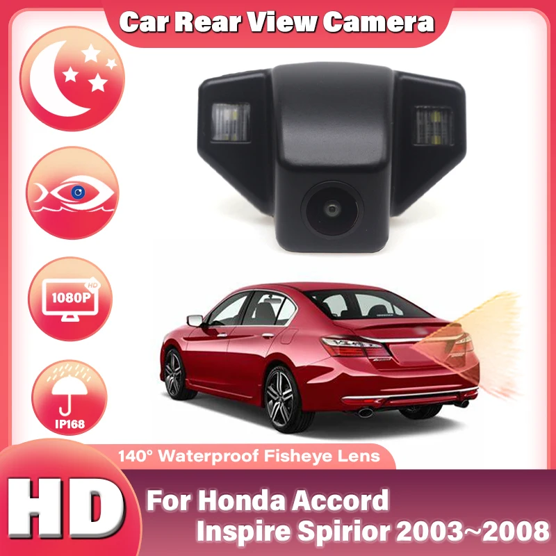 Car Rear View Camera For Honda Accord Inspire Spirior 2003 2004 2005 2006 2007 2008 Night Vision Parking Back Camera Waterproof