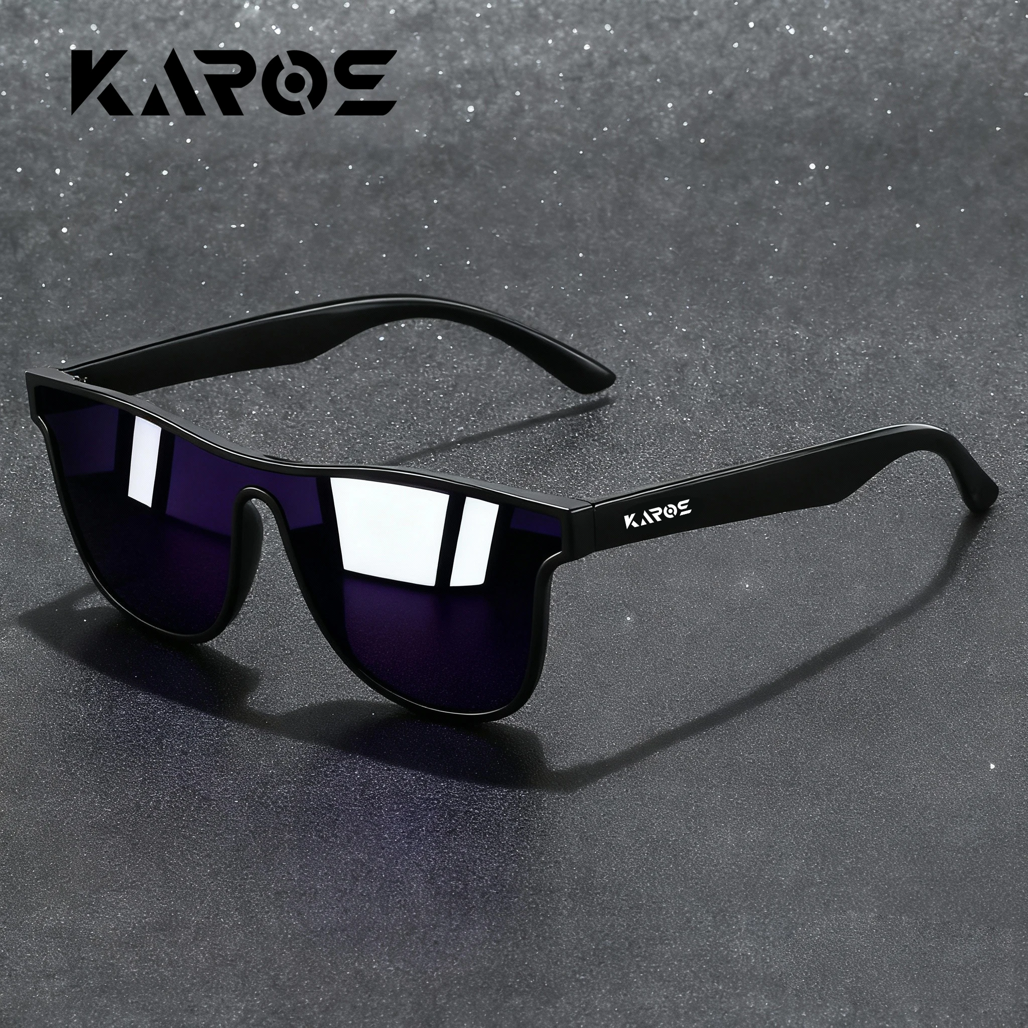 

KAROS Fashion Sunglasses with UV400 Safety Modern Design for Women Men Great for Urban Commutes Leisure Outdoor Events