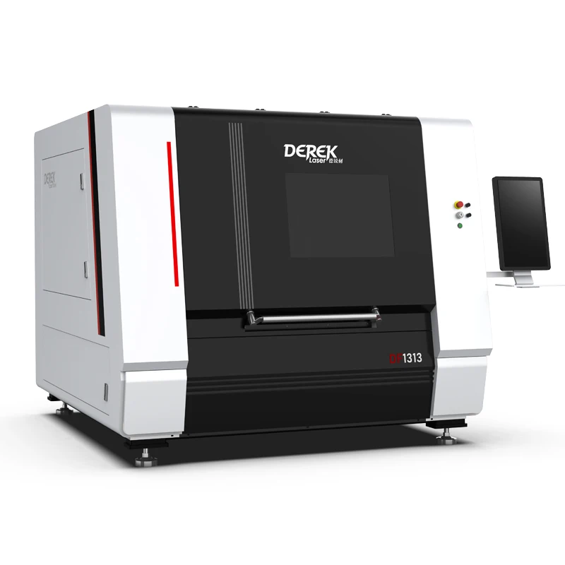 

A 1500w Fiber Laser Cutting Machine Compact DF1313 with Slide-out Table