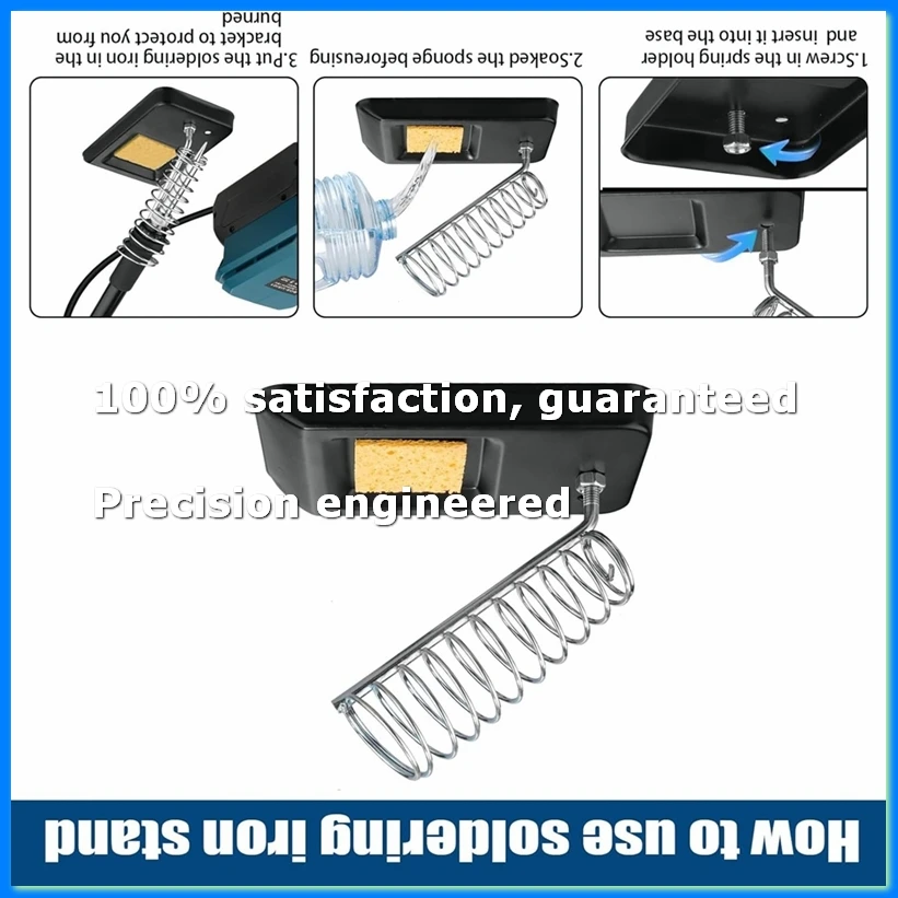 Battery Soldering Iron for 18 V System Battery,60W Cordless Soldering Iron Adjustable Temperature-A23R