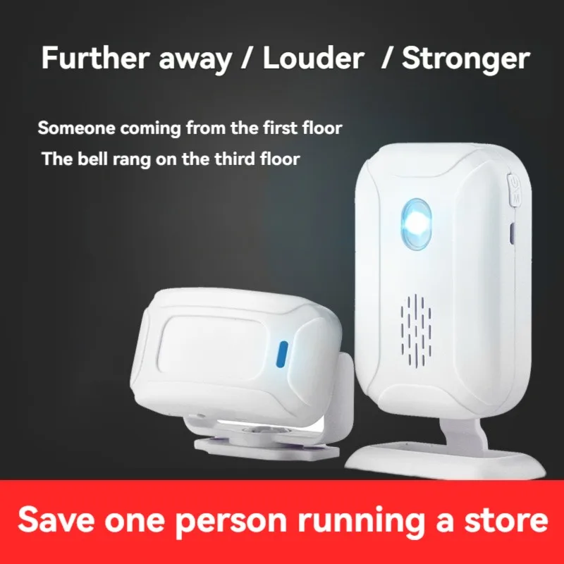 

B04C - Умный голосовой датчик-звонок для входа в магазины с функцией голосового оповещения