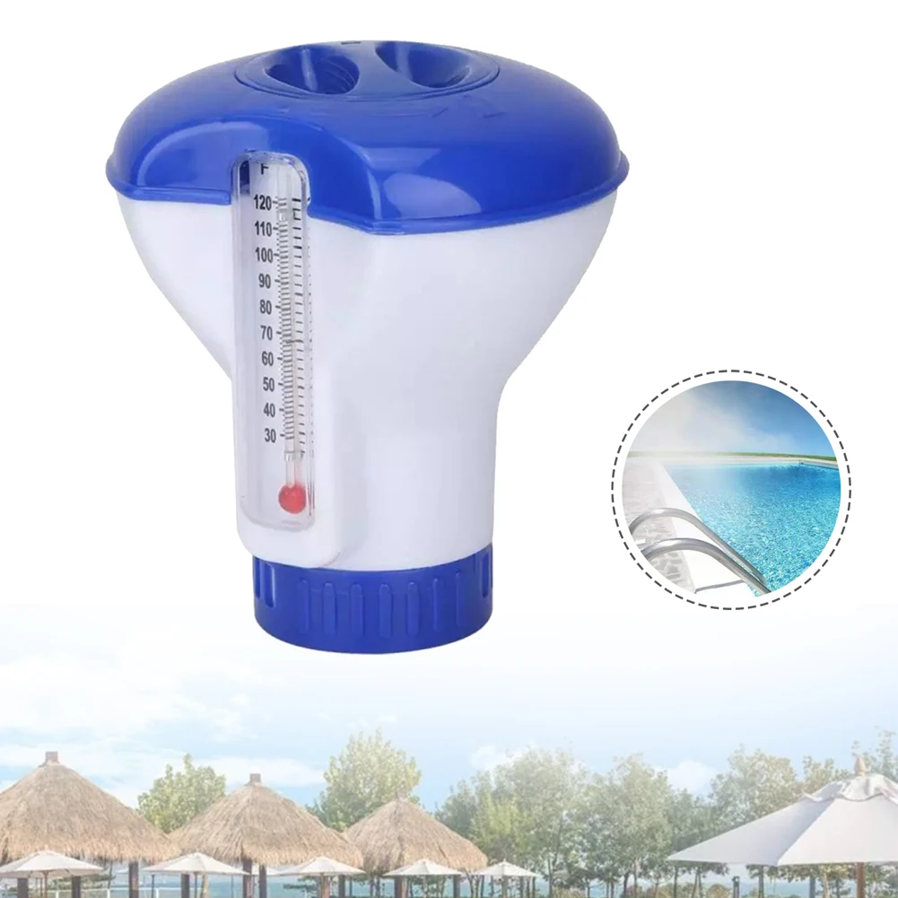 Dispensador químico de cloro para piscina, de 12cm de plástico flotante flotador/4,7 pulgadas, 2022 nuevo, gran oferta, 100%