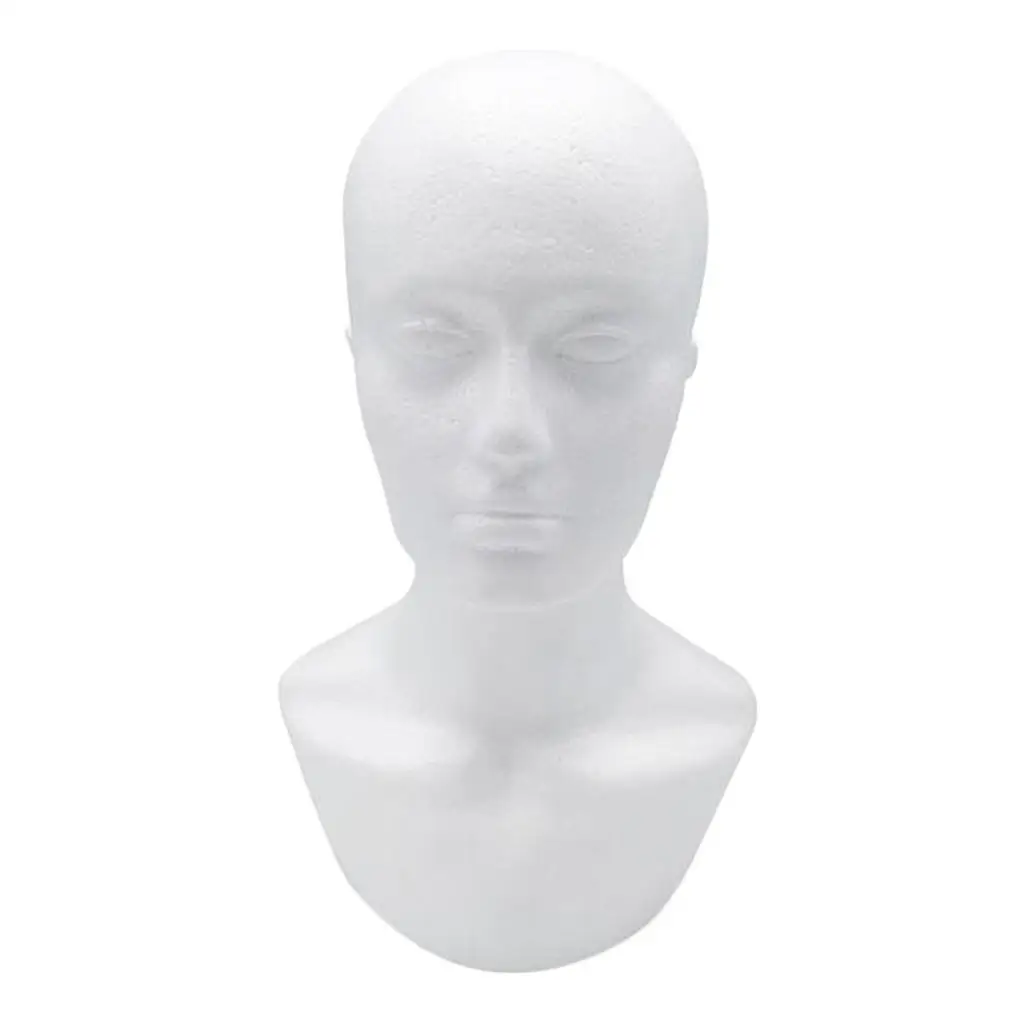 Freestanding Head Manikin Model for Hat Wig Headset Jewelry