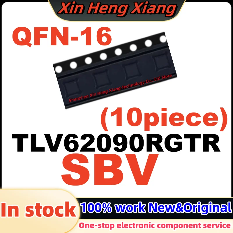 (10Pcs) SBV TLV62090 TLV62090RGTR QFN-16