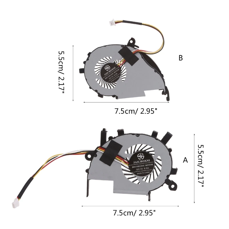 交換用ノートパソコン冷却ファン 5V 4ピン 4線式ラジエーター V5 V5-472 ドロップシップ用