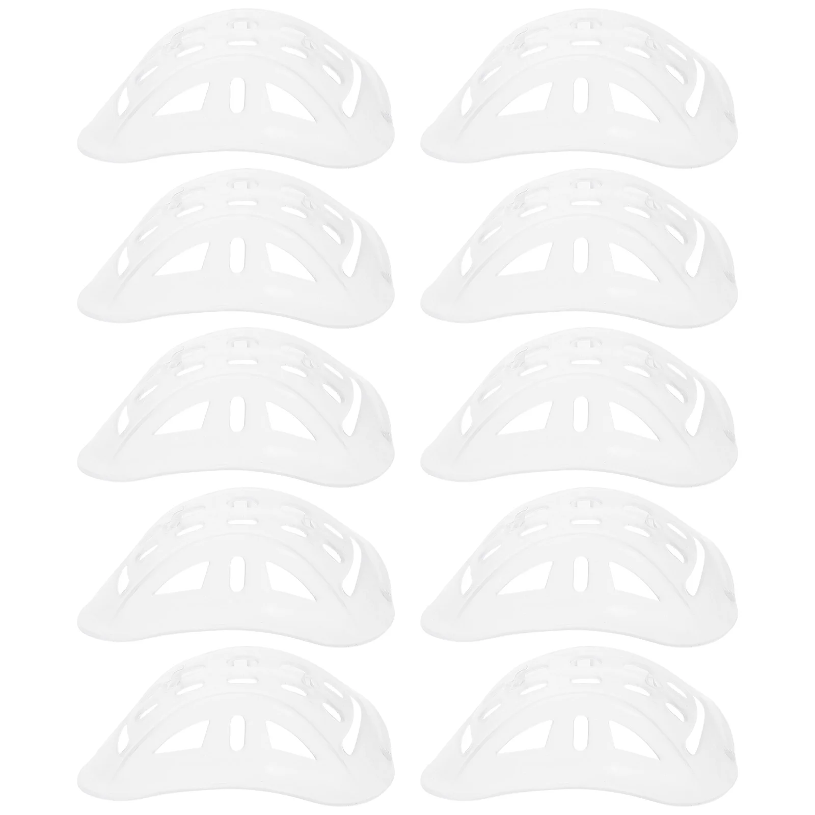 10 Pcs Headband Chin Pad Accessories Protective Cushion Small Safety Hat Cups Protector Cycling Hard Cushions Pads Caps