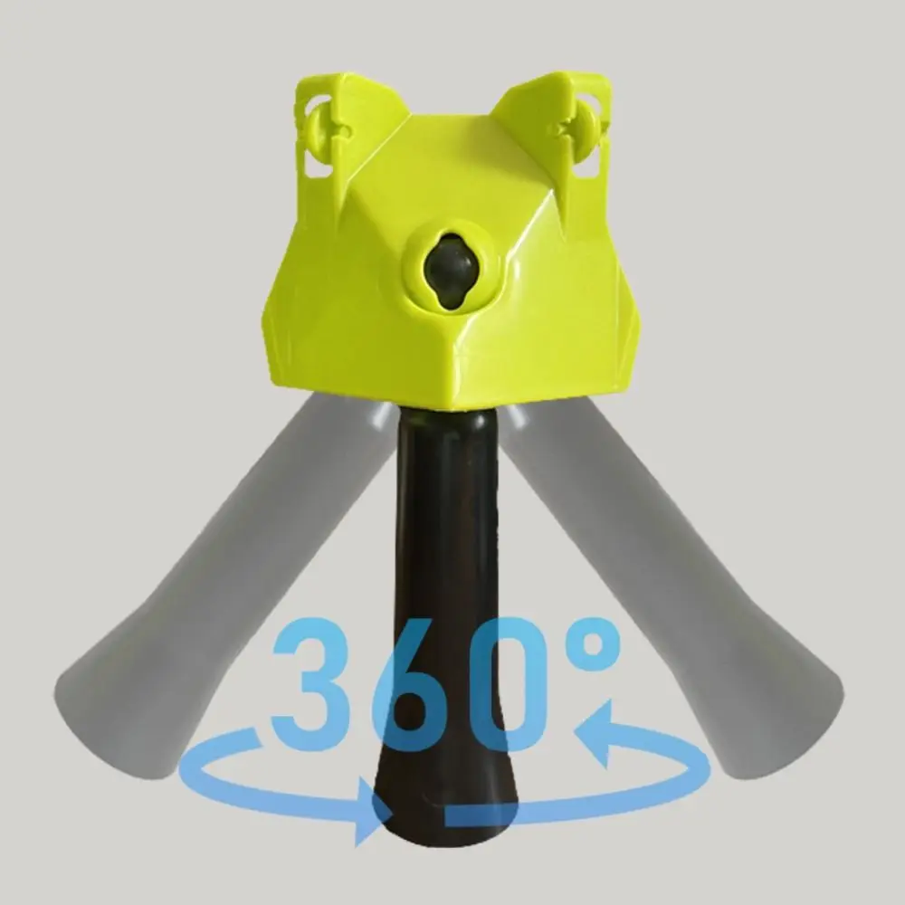 Convenient 360 ° Rotation Paint Scraper Smooth with Connecting Rod Scrape Putty Trowel Efficient PP Putty Spatula Renovation