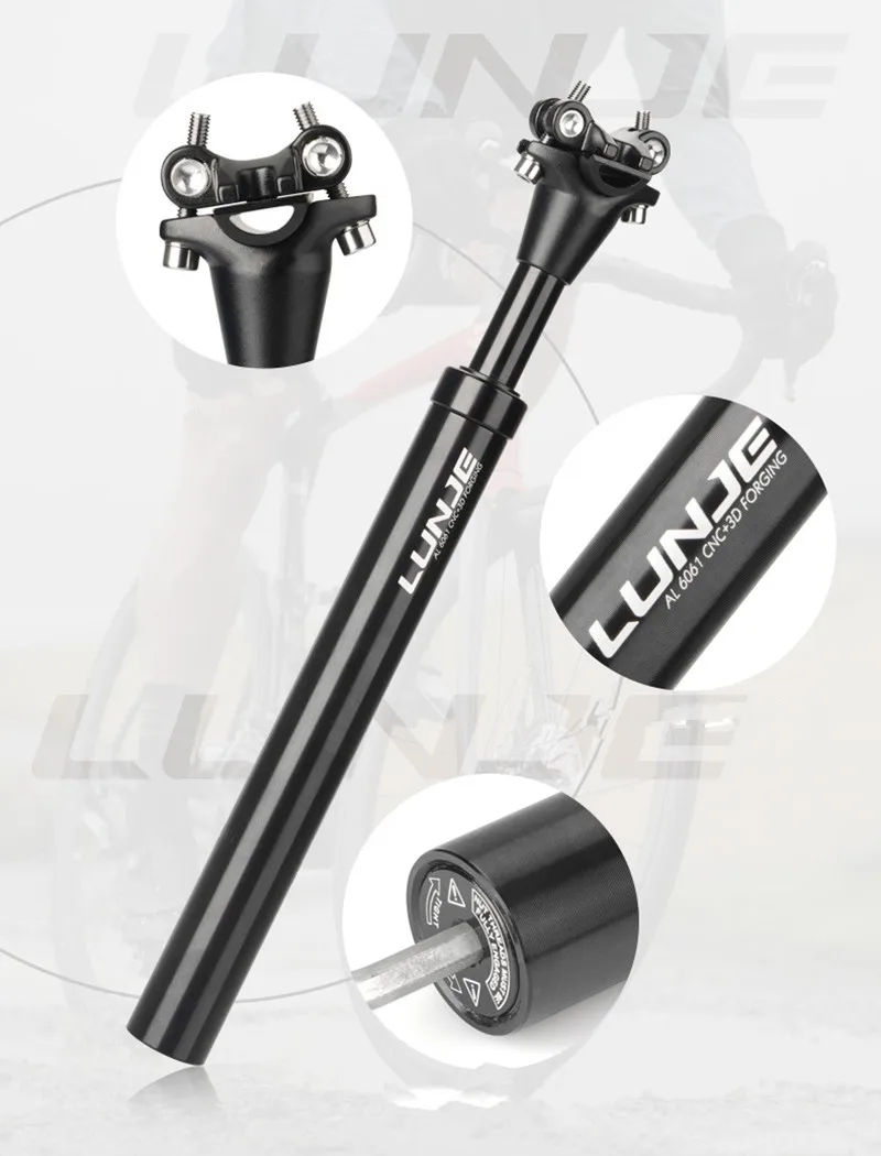 Tige de selle suspension à parallélogramme alu Optimiz D27.2 | Vélo-Store