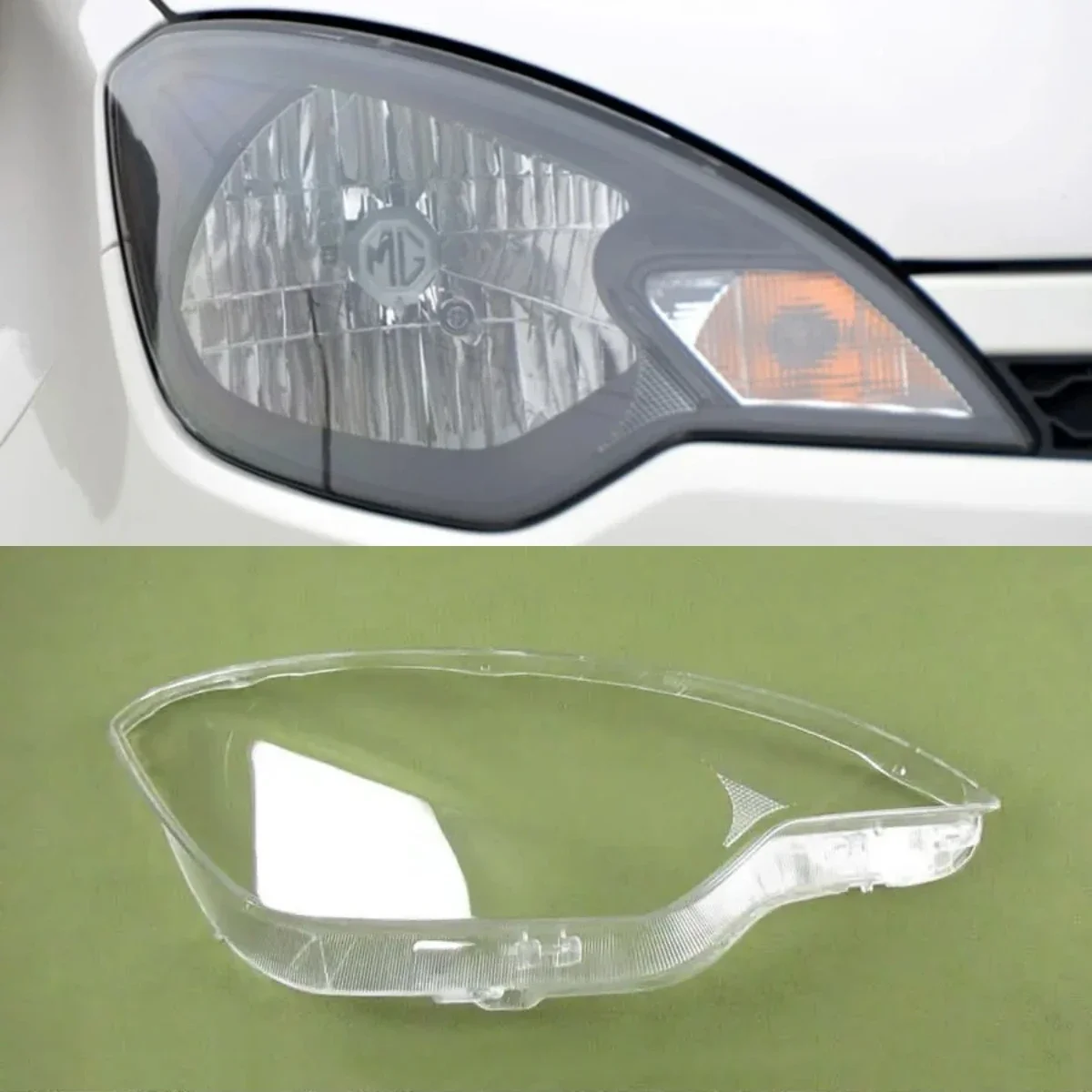 

For MG 3 MG3 Headlamp Shell Transparent Lamp Shade Lens Front Headlight Cover Lampshade Plexiglass 2011 2012 2013 2014 2015 2016