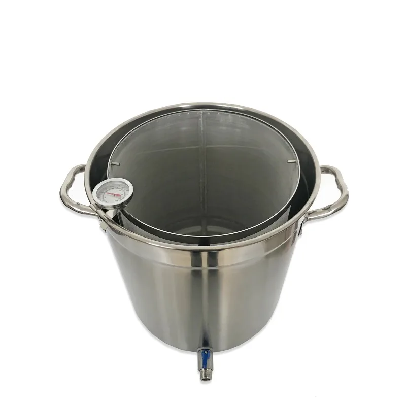 Professional brewing 30L/65L self-brewed saccharified boiled stainless steel drum, export high quality Heavy Duty Mash Tunisia