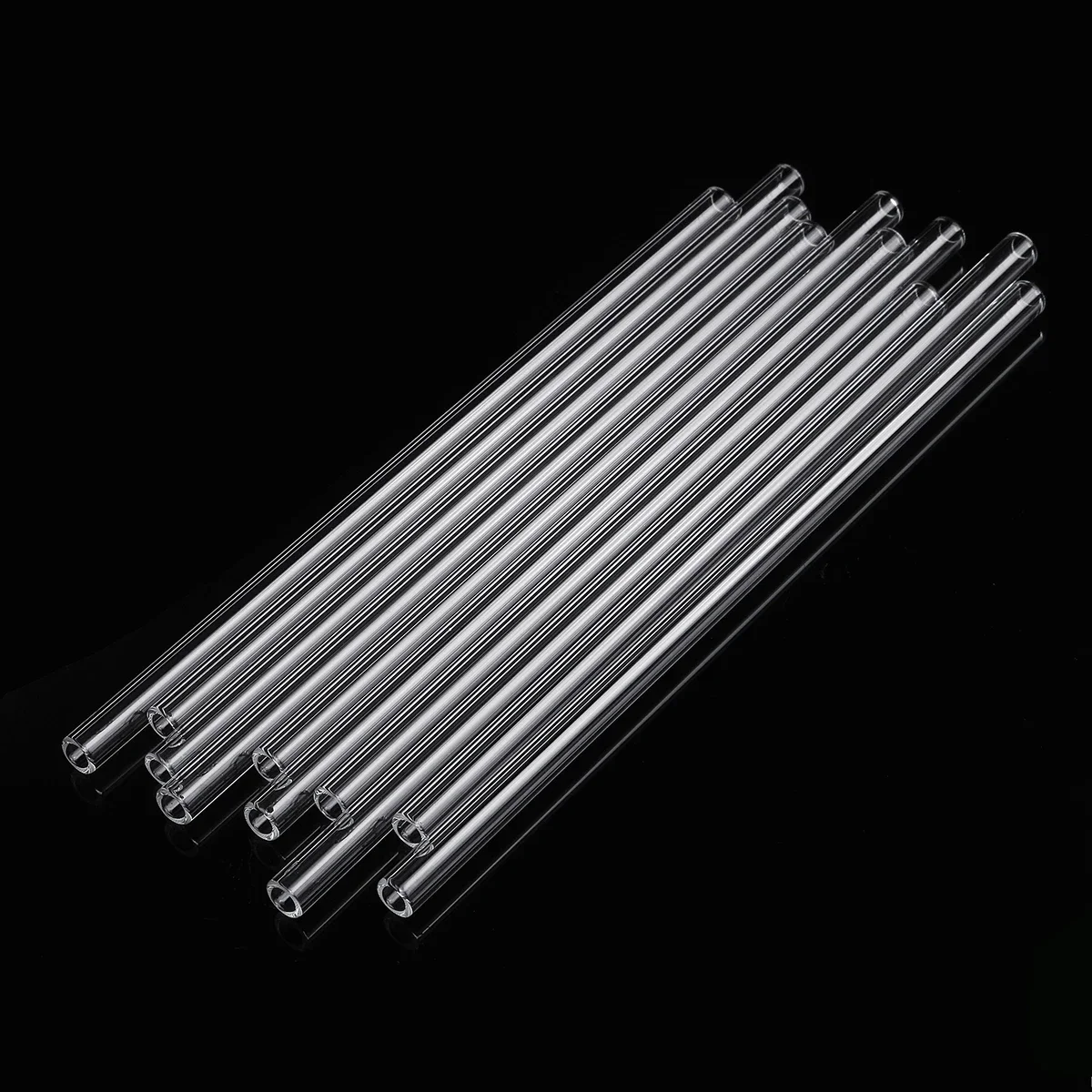 10Pcs/Set Blowing Tubes Non-one-time 200mm Long Thick Wall Laboratory Test Tube New Transparent Pyrex Glass School Lab Supplies view 4