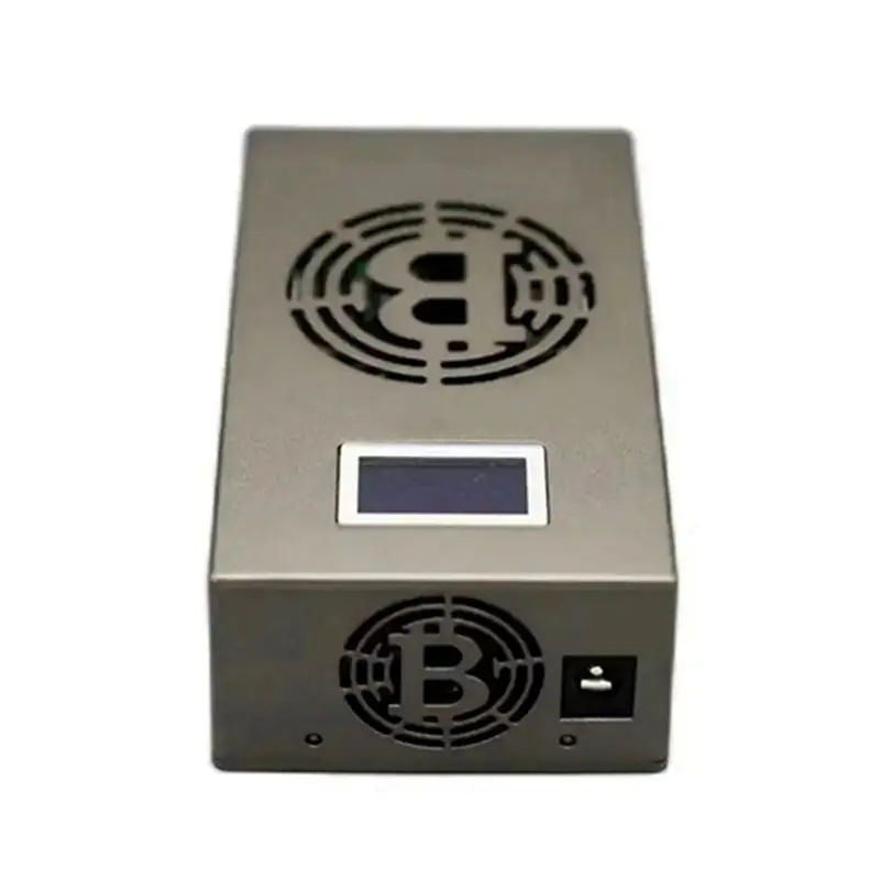 BHBD-Bitcoin Lucky Miner BM1366 Solo Mining 500GH/S Bitcoin Lotto Mining Machine Silent Crypto Mining Lottery Miner UK Plug