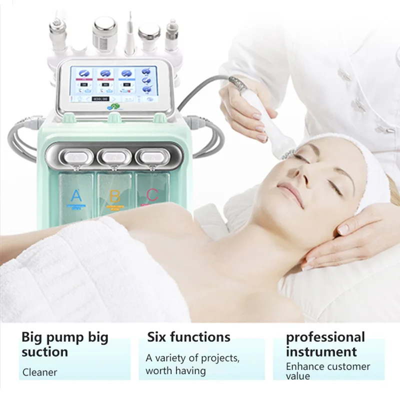 FOMIS 7 IN 1 KOREA AQUA PEELING MASCHINE HYDRO OXYGE DERMABRASION MASCHINE H2O2 HYDRAS MASCHINE SCHÖNHEIT GERÄT