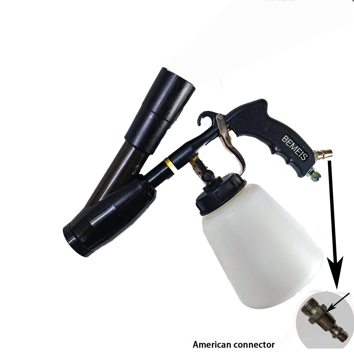 Tornado Luchtregelaar Lagerbuis Duurzaam Zwart Tornador Gun Combo Vacuümadapter 2IN1 (1 Hele pistool)