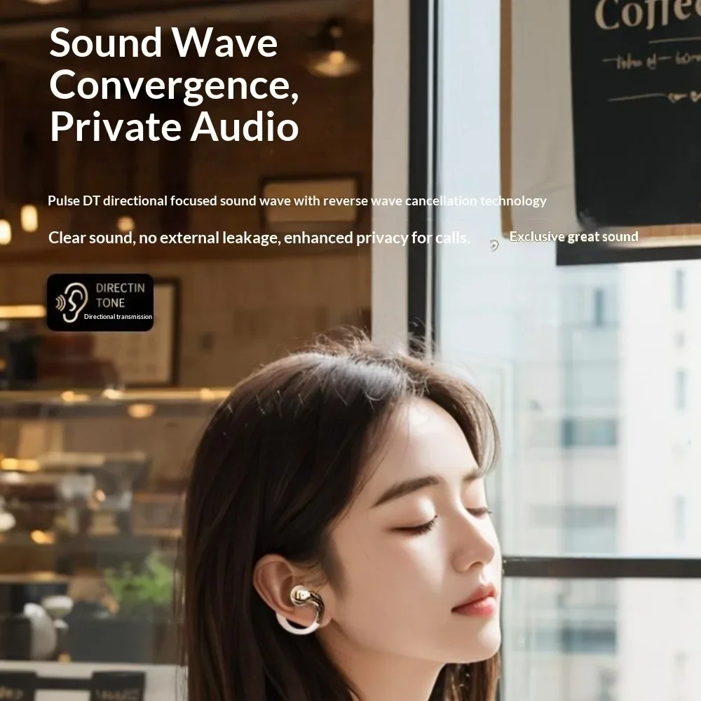 Non In Ear Sleep Headphones Imperceptible Wearing Ultra Light Comfortable for Deep Sleep Rest Relaxation Home Daily Life Use