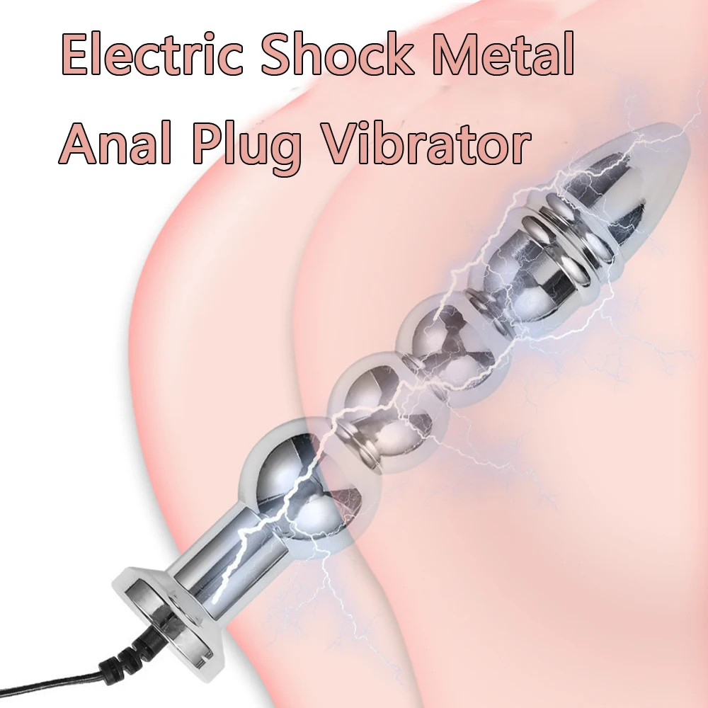 التحكم عن بعد صدمة كهربائية المعادن المكونات الشرج هزاز المبتدئين الشرج توسع جهاز تدليك للبروستاتا الاستمناء تحفيز الجنس لعب