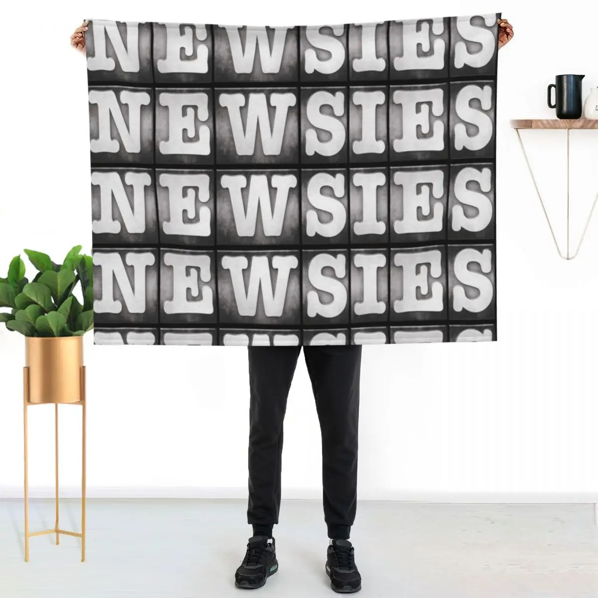 

Newsies Logo Throw Blanket Reusable Durable Soft Blanket for All Seasons