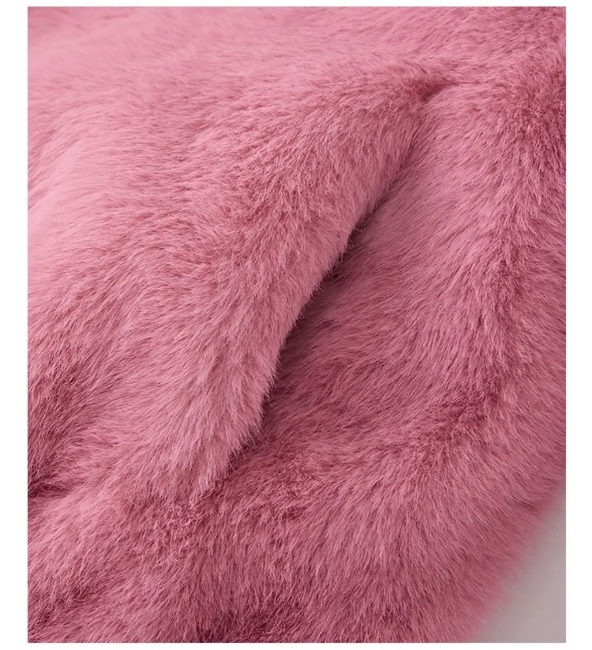 Women's Models Fairy Winter Fall Faux Fur V-neck Senior Simple Loose Leisure Comfortable Brand New Elements Harajuku Versatile