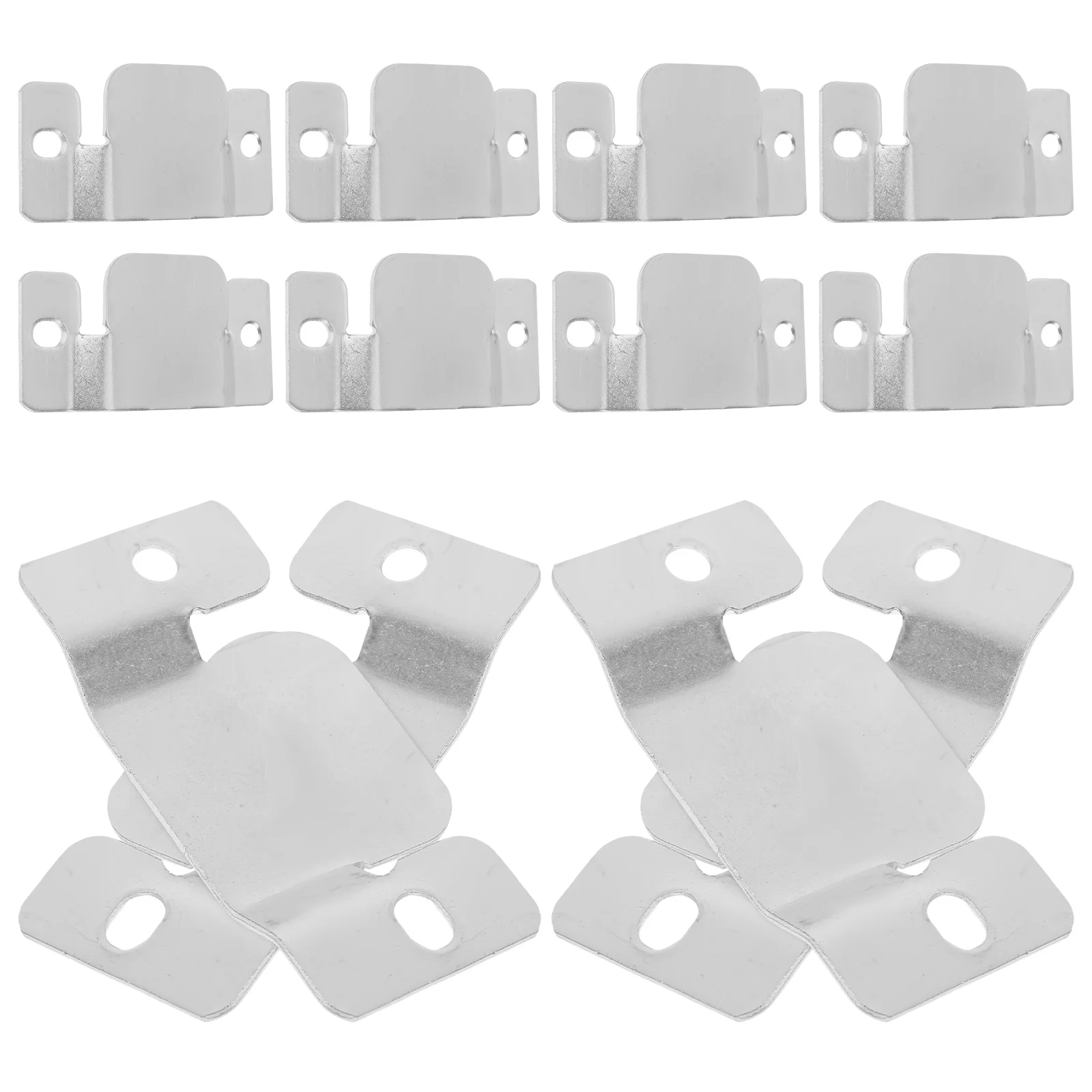 

12pcs Heavy Duty Sectional Sofa Connectors Metal Furniture Joint Snap Reinforce Couch Connector Universal Interlocking