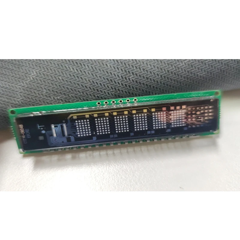 VFD Display Module, 6-bit Dot Matrix, Reverse Display Screen, Integrated Drive, Super Convenient Drive, Data Available