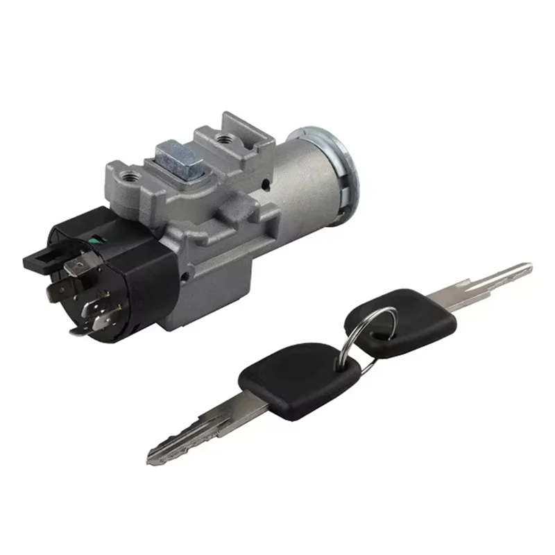 Fechadura do cilindro do interruptor de ignição do carro A03Z-S113704013 com 2 chaves para Chery S11 S15 S21 S22