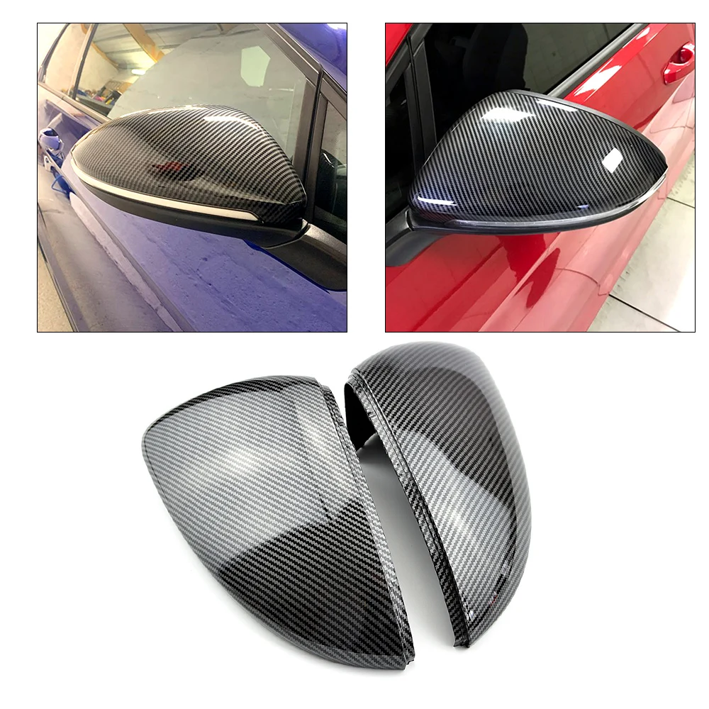Osłona lusterka wstecznego Boczne skrzydło Osłona lusterka wstecznego Błyszcząca czerń Do VW GOLF 7 MK7 MK7.5 GTI R GTE