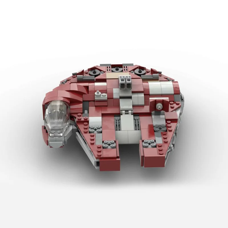 454 PCS Star Battle Falcon - 75362 alternativa MOC Personalizza blocchi modulari Design creativo Bambini Regali giocattolo per le vacanze fai da te