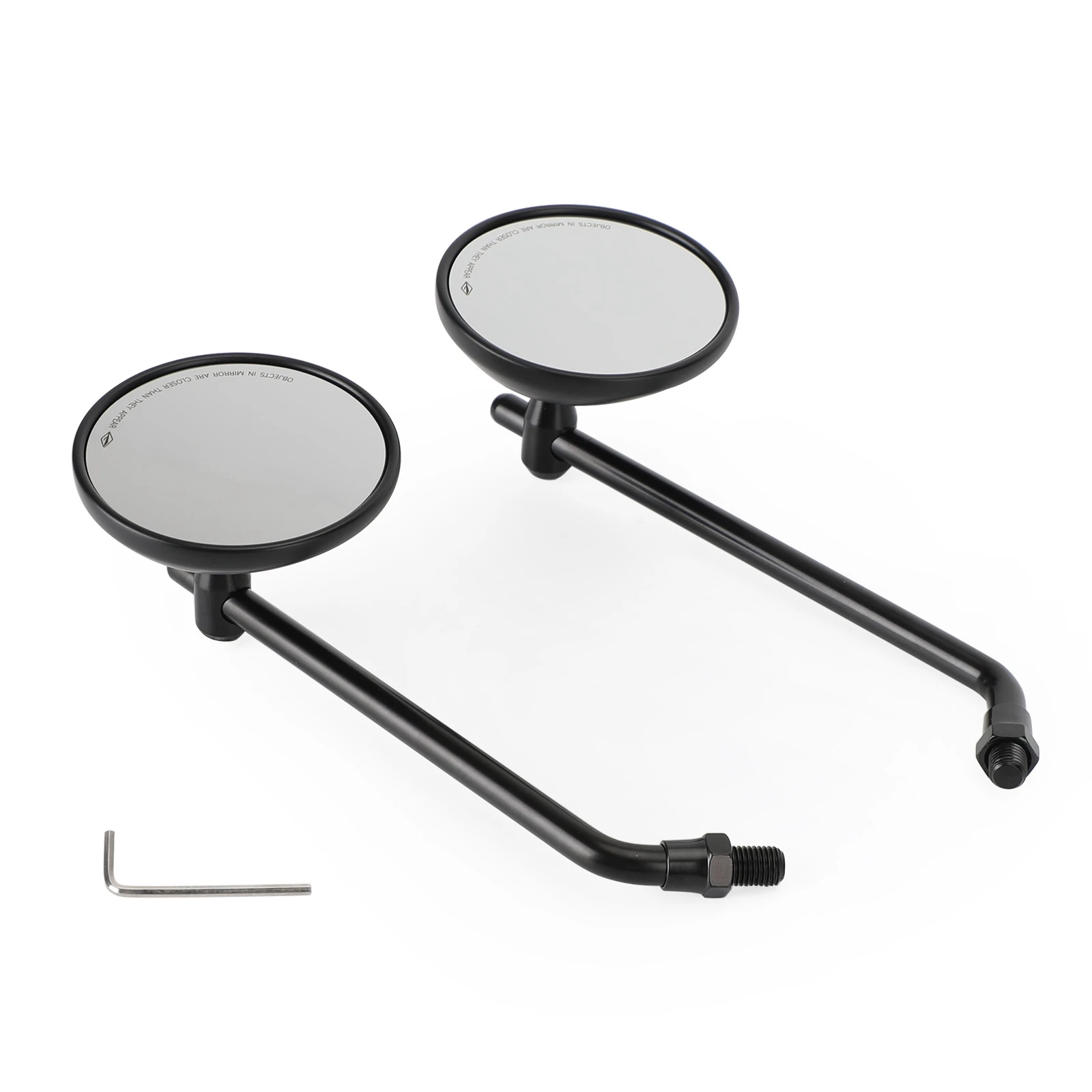 

Artudatech Classic Style Right & Left Black Mirror 10mm R/H For Honda CB Shadow Cruiser