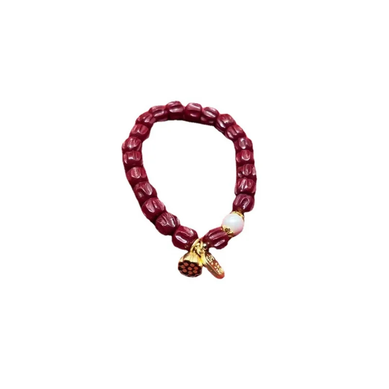 High-Content Mineral Bead Good Luck, Purple Gold Imperial Sand Bracelet Men And Women