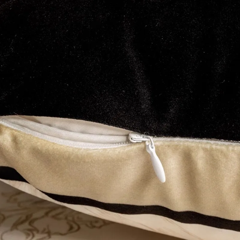 Cream Color Pillows Lily Of The Valley Cushion Case 30x70 Luxury Velvet Decorative Pillow Cover For Sofa Bedding Home Decoration