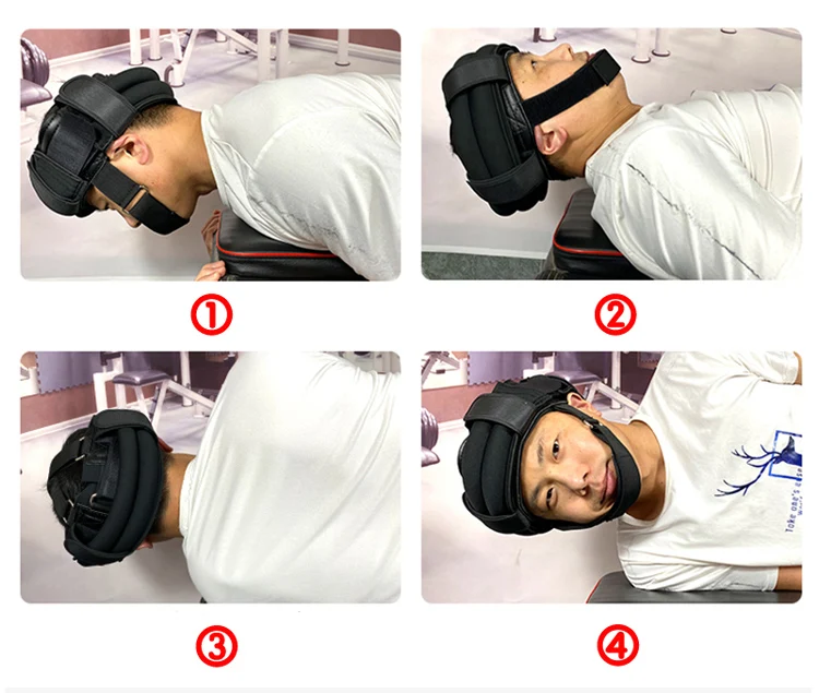 Head Neck Cervical Vertebra Power Strength Muscles Training Weighted Caps Helmet Sandbag