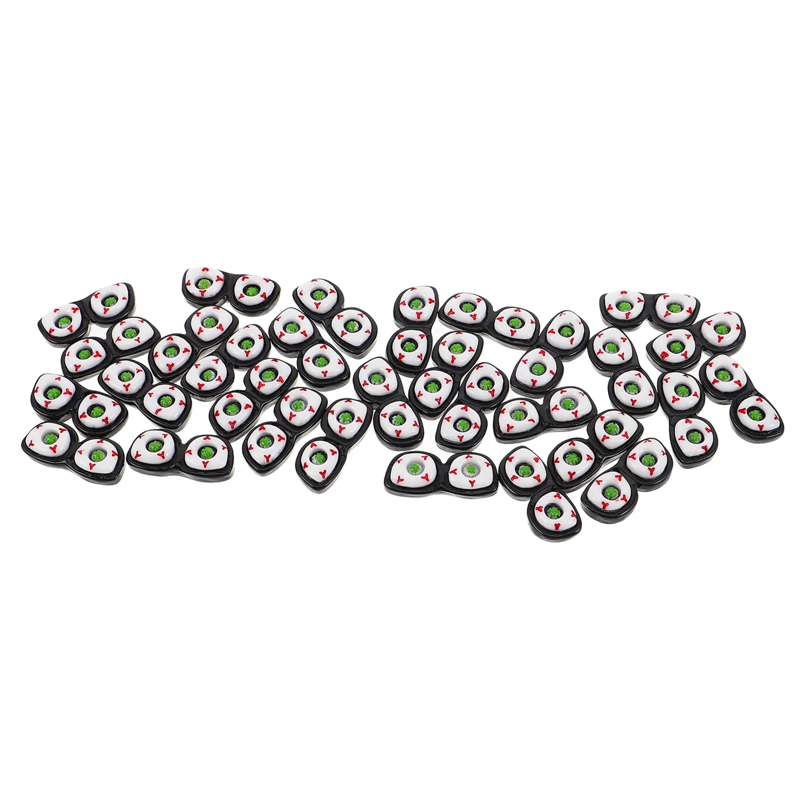 30Pcs Spooky Halloween Eyeballs Realistic Fake Eyes Plastic Eyeballs for DIY Crafts Party Decorations Scary Prop