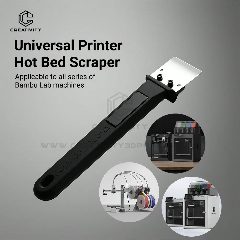 2025 Nuovo Bambulab X1/P1/A1 Serie Lame per raschietto universale per letto caldo Punte di ricambio per coltelli da taglio di alta qualità per stampante 3D